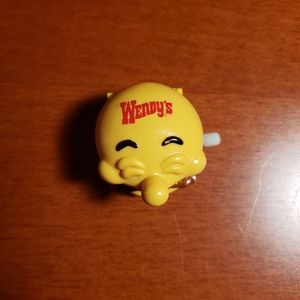 1991 Vintage Wendy's Cheeseburger wind up toy.